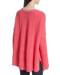 Free People Take Over Me V Neck Sweater