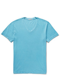Aquamarine V-neck T-shirt