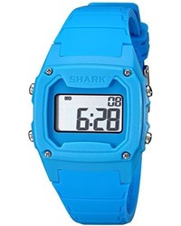 Freestyle Unisex 102003 Shark Retro 80s Aqua Blue Digital Sport Watch