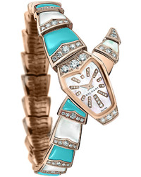 BVLGARI Serpenti Diamond Turquoise Watch