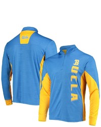 Colosseum Blue Ucla Bruins Bart Windshirt Quarter Zip Jacket