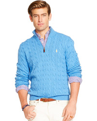 Polo Ralph Lauren Cable Knit Silk Sweater