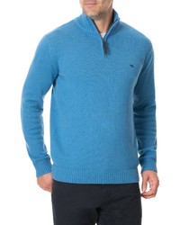 Rodd & Gunn Merrick Bay Sweater In Polar Blue At Nordstrom