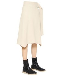 Christophe Lemaire Virgin Wool Flannel Skirt
