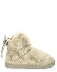 Gianvito Rossi Shearling Booties