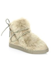 Gianvito Rossi Shearling Booties