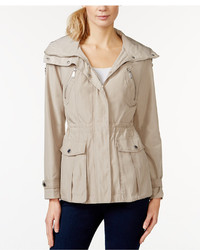 BCBGeneration Water Resistant High Low Anorak Jacket