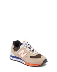 New Balance 574 Classic Sneaker In Mindful Greypoppy At Nordstrom