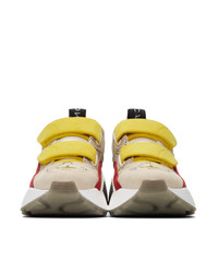 Stella McCartney Beige And Yellow The Beatles Edition Submarine Eclypse Sneakers