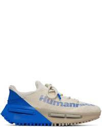 adidas x Humanrace by Pharrell Williams Beige Blue Nmd S1 Mahbs Sneakers