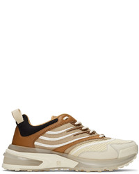 Givenchy Beige Brown Giv 1 Sneakers
