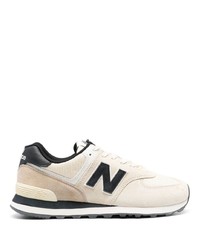 New Balance Calf Leather Low Top Sneakers