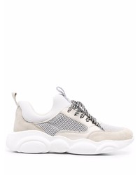 Moschino Contrast Panel Low Top Sneakers