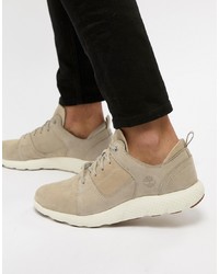 Timberland Flyroam Suede Trainers In Stone