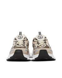 Axel Arigato Grey And Taupe Marathon R Trail Sneakers
