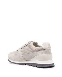Brunello Cucinelli Low Top Suede Trainers