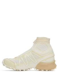 Salomon Off White Beige Snowcross Advanced Sneakers