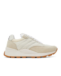 AMI Alexandre Mattiussi Off White Spring Low Top Sneakers