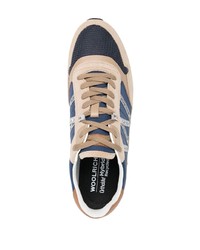 Woolrich Panelled Colour Block Sneakers