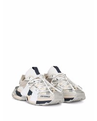 Dolce & Gabbana Space Panelled Low Top Sneakers