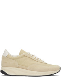 Common Projects Tan Track 80 Low Sneakers