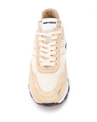 Ami Textured Low Top Sneakers