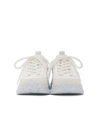 MSGM White And Grey Z Speckle Sneakers