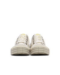 Chloé White And Off White Clint Sneakers