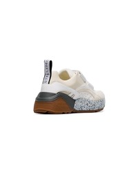 Stella McCartney White Eclypse 45 Chunky Velcro Sneakers
