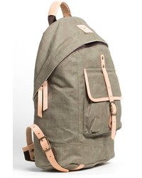 Will Leather Goods Canvas Backpack