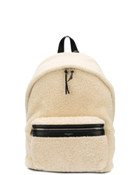 Saint Laurent Fleece Backpack