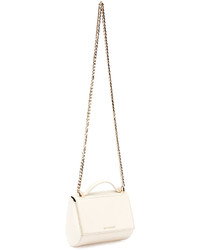 Givenchy Pandora Box Mini Chain Shoulder Bag Ivory