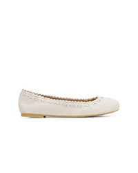 See by Chloe See By Chlo Top Stitch Detail Ballerinas