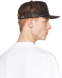 s.k. manor hill Brown Graphic Cap