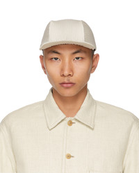 Homme Plissé Issey Miyake Off White Pleated Cap