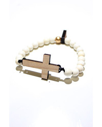 Domo Beads Cross Bracelet
