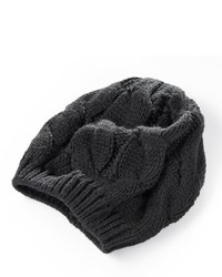 Simply Vera Vera Wang Mixed Stitch Cable Knit Beanie