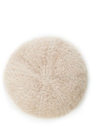 Sole Society Textured Beret With Pearls