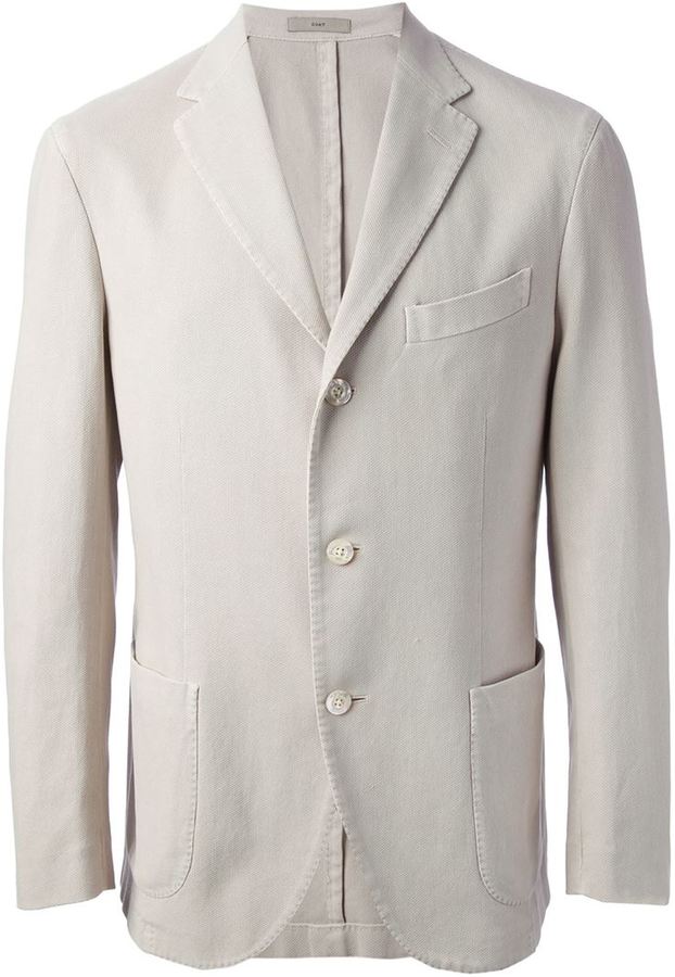Boglioli Buttoned Blazer, $626 | farfetch.com | Lookastic