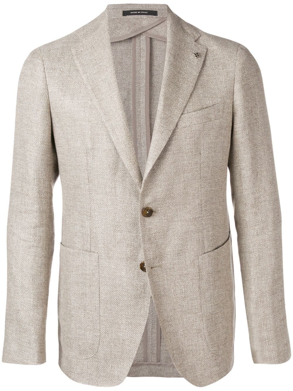 Tagliatore Buttoned Blazer Jacket, $461 | farfetch.com | Lookastic