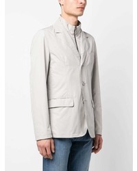 Herno Buttoned Up Single Breasted Blazer