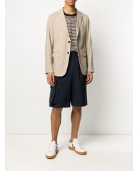 Theory Clinton Textured Buttoned Blazer