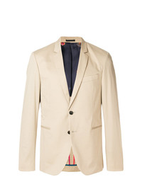 Ps By Paul Smith Fitted Button Blazer