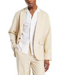 ASOS DESIGN Oversize Suit Jacket In Stone At Nordstrom