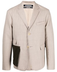 Jacquemus Pouch Pocket Single Breasted Blazer