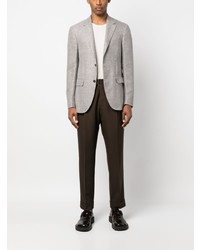 Zegna Single Breasted Blazer