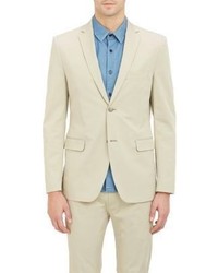 Theory Twill Two Button Sportcoat Nude