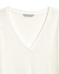 H&M Lyocell Jersey Top