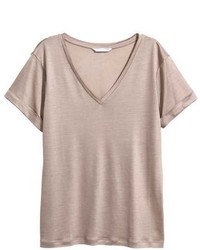 H&M Lyocell Jersey Top