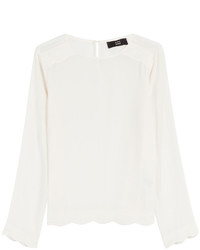 Steffen Schraut Scalloped Blouse